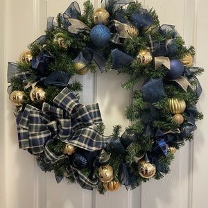 Beautiful handmade holiday wreaths